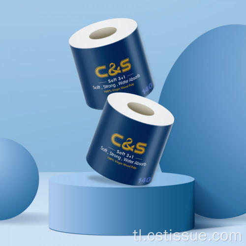 C&amp;S 4ply Side Sealed 30 Rolls Toilet Tissue